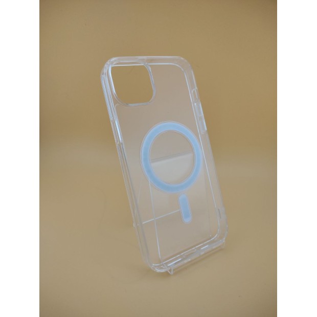 Чехол Clear Case with MagSafe Apple iPhone 14 Plus (Прозрачный)