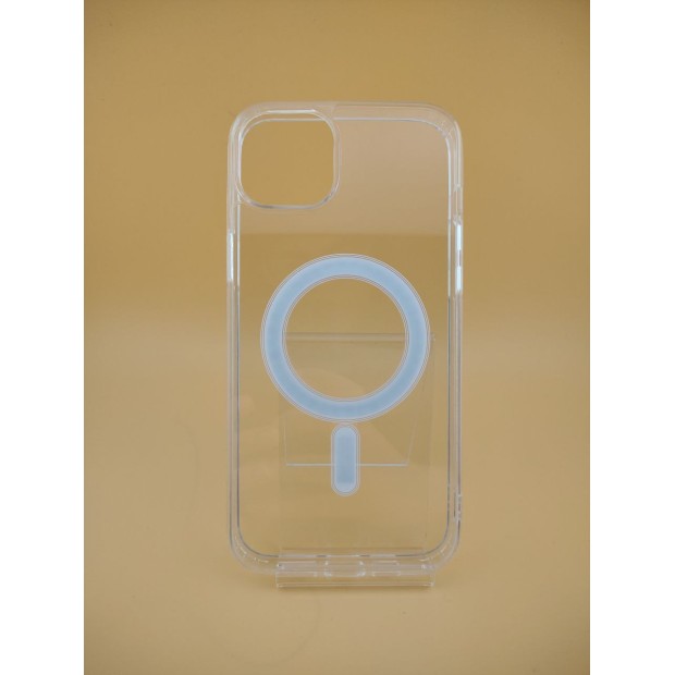 Чехол Clear Case with MagSafe Apple iPhone 14 Plus (Прозрачный)