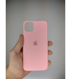 Силикон Original Round Case Apple iPhone 11 Pro Max (36) Candy Pink