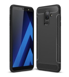 Силікон Soft Carbon Samsung Galaxy J8 (2018) J810 (Чорний)