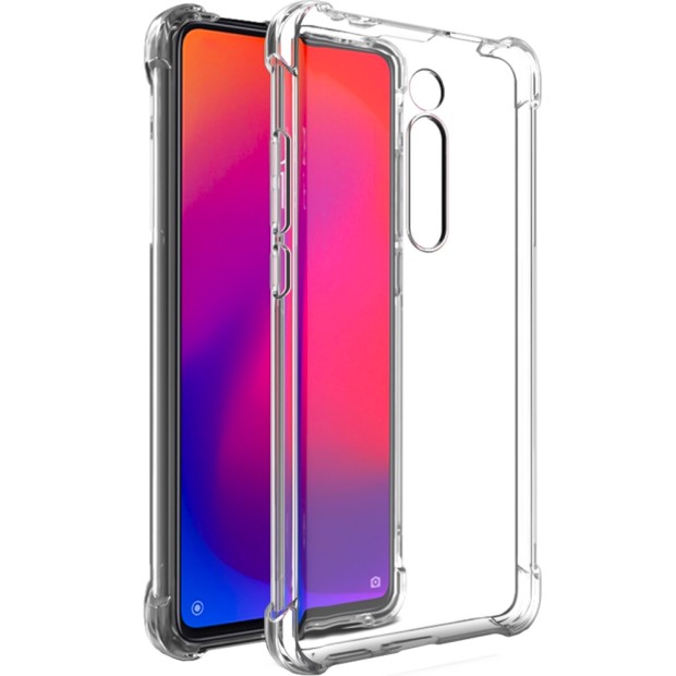 Силиконовый чехол 6D Xiaomi Redmi K20 Pro / Mi9T Pro (Прозрачный)