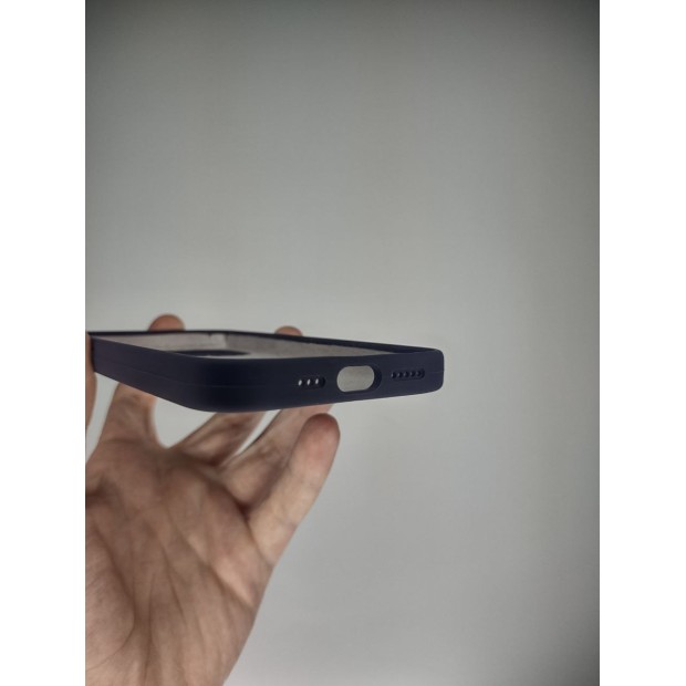 Силикон Original Round Case Apple iPhone 13 Pro (Eggplant)