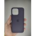 Силикон Original Round Case Apple iPhone 13 Pro (Eggplant)