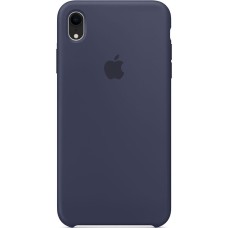Чехол Silicone Case Apple iPhone XR (Midnight Blue)