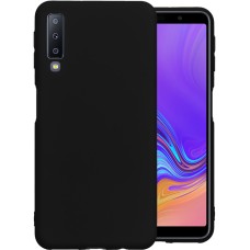 Силикон iNavi Color Samsung Galaxy A7 (2018) A750 (Черный)