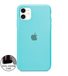 Силикон Original Round Case Apple iPhone 11 (23) Sea Blue