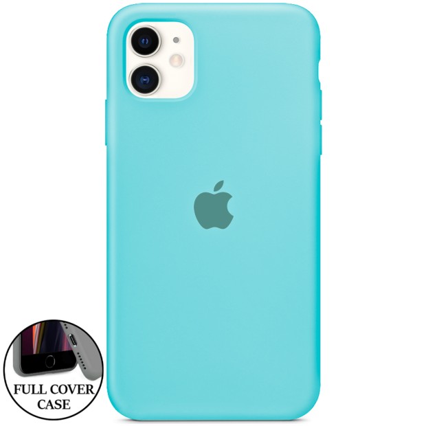 Силикон Original Round Case Apple iPhone 11 (23) Sea Blue