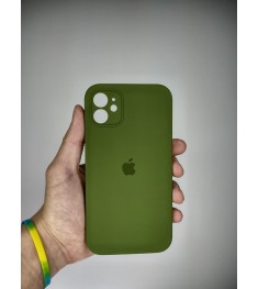 Силикон Original Square RoundCam Case Apple iPhone 11 (46) Deep Green