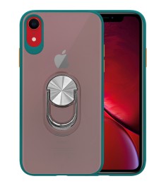 Накладка Totu Ring Magnetic Case Apple iPhone XR (Зелёный)