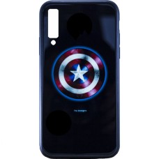 Накладка Luminous Glass Case Samsung J6 (2018) J600 (Captain America)