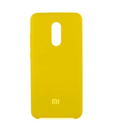 Силиконовый чехол Original Case Xiaomi Redmi 5 Plus (Жёлтый)