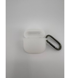 Чехол для наушников Full Silicone Case Apple AirPods 4 (90) Luminescent White