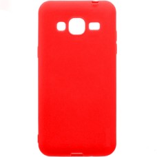Силиконовый чехол iNavi Color Samsung Galaxy J2 Prime G530 (Красный)