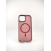 Чехол WAVE Matte Insane Case with MagSafe iPhone 15 (Dark Red)