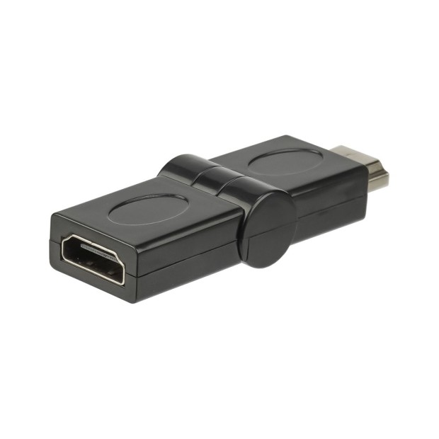 HDMI to HDMI Adapter with 180° Rotation