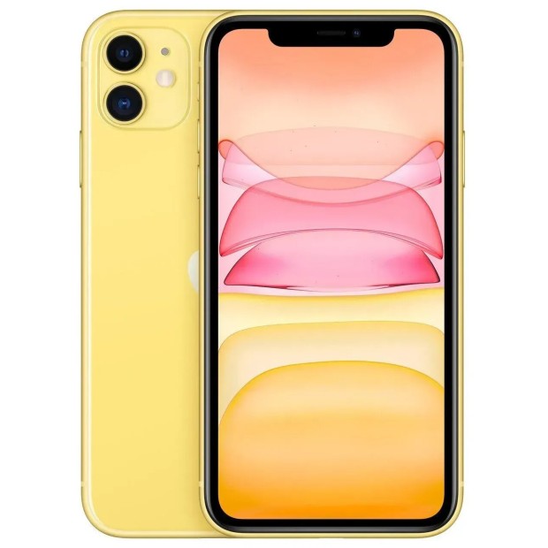Мобильный телефон Apple iPhone 11 64Gb (Yellow) (Grade A-) 69% Б/У