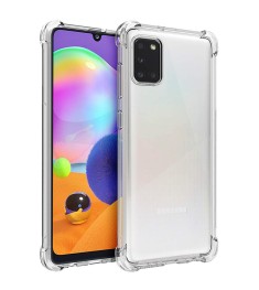 Силикон 6D Samsung Galaxy A31 (2020) (Прозрачный)