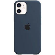 Силикон Original Case Apple iPhone 12 Mini (09) Midnight Blue