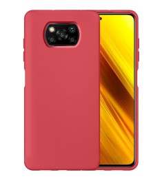 Силикон Original 360 Case Xiaomi Poco X3 (Клубничный)