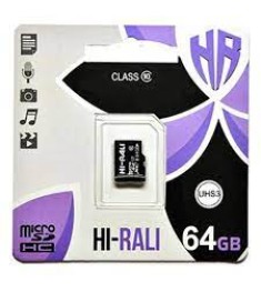 Карта памяти Hi-Rali MicroSDHC 64Gb (Class 10)