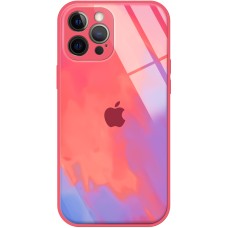 Силикон Bright Colors Case Apple iPhone 12 Pro (Crimson)