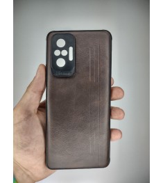 Накладка Leather Case Xiaomi Redmi Note 10 Pro / Note 10 Pro Max (Коричневый)