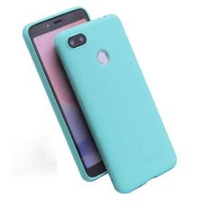 Силиконовый чехол Multicolor Xiaomi Mi8 Lite (бирюзовый)