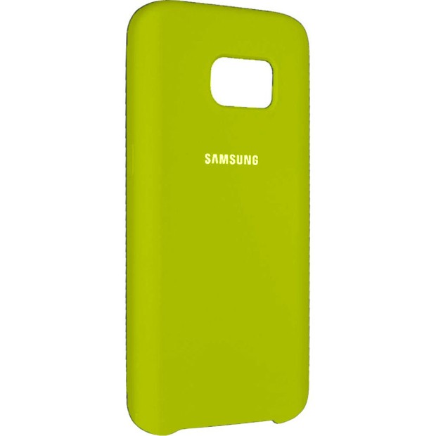 Силиконовый чехол Original Case Samsung Galaxy S7 (Лайм)