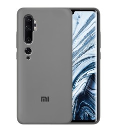 Силикон Original 360 Case Logo Xiaomi Mi CC9 Pro / Note 10 (Серый)