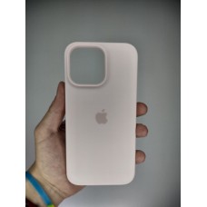 Силикон Original Round Case Apple iPhone 14 Pro Max (Chalk Pink)