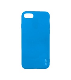 Силиконовый чехол iNavi Color Apple iPhone 7 / 8 (голубой)