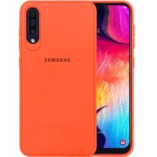 Силиконовый чехол Junket Case Samsung Galaxy A30s / A50 / A50s (2019) (Оранжевый)