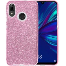 Силикон Glitter Huawei P Smart (2019) (Розовый)
