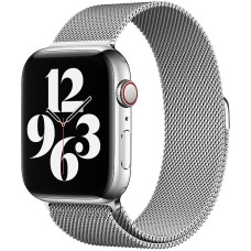 Ремешок Milanese Loop Apple Watch 42 / 44 / 45 / 49 mm (Silver)