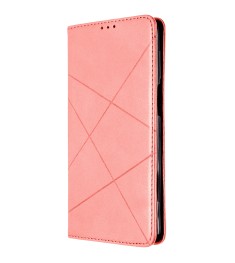 Чехол-книжка Leather Book Xiaomi Redmi Note 9 Pro / Note 9S (Розовый)