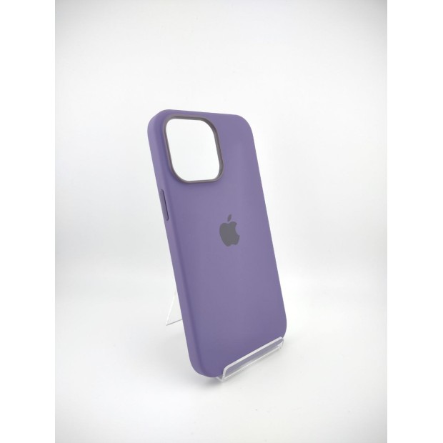Чехол Silicone Case with MagSafe Apple iPhone 14 Pro Max (Iris)