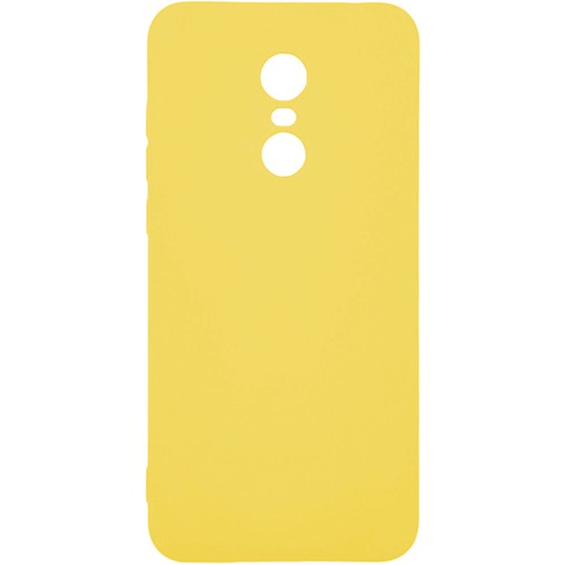 Чехол Силикон iNavi Color Xiaomi Redmi 5 (желтый)