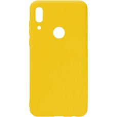 Силиконовый чехол Multicolor Huawei Honor Play (желтый)