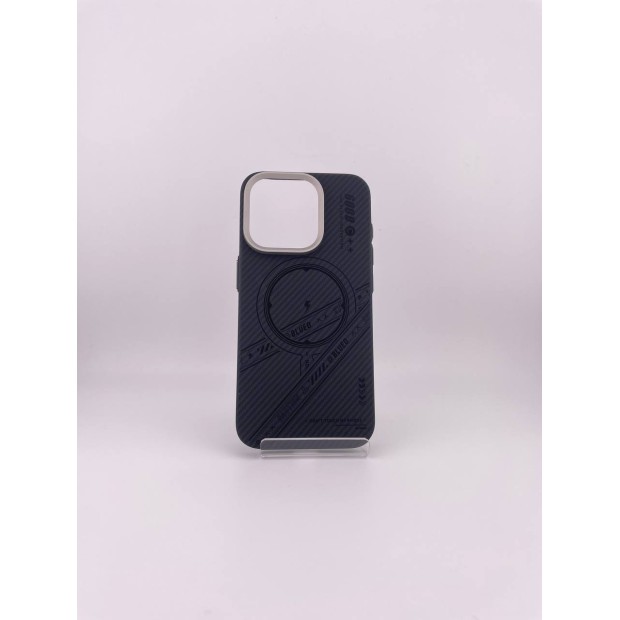 Чехол Blueo Aramid Fiber with MagSafe Apple iPhone 15 Pro (Black)