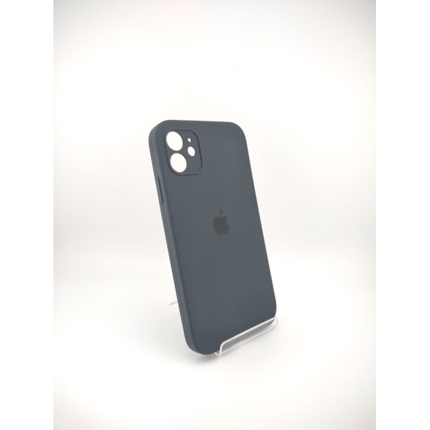 Силикон Original Square RoundCam Case Apple iPhone 11 (Dark Coal)