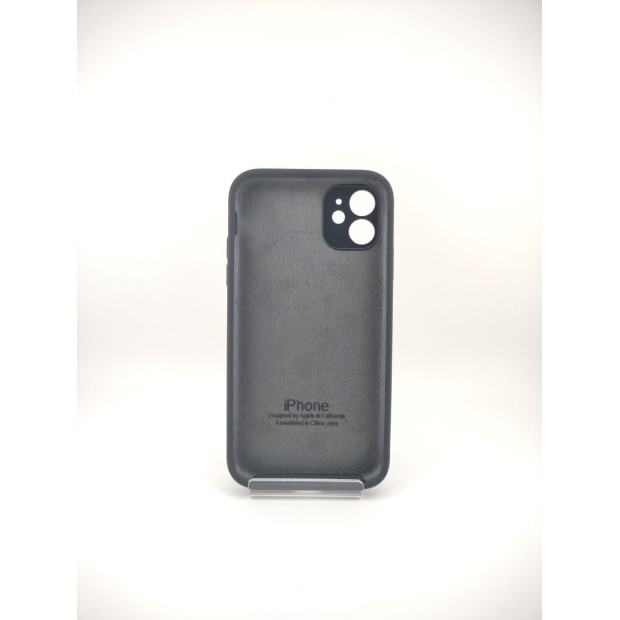 Силикон Original Square RoundCam Case Apple iPhone 11 (Dark Coal)