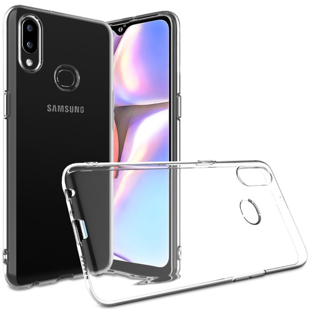 Силиконовый чехол WS Samsung Galaxy A10s (2019) (прозрачный)