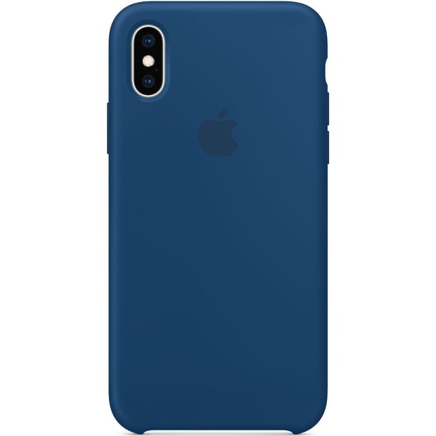 Чехол Silicone Case Apple iPhone XS Max (Blue Horizon)