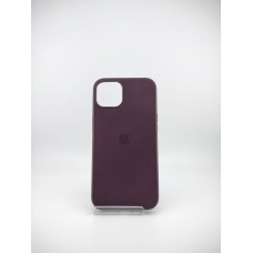 Чехол Leather Case with Magsafe Apple IPhone 13 (Dark Cherry)