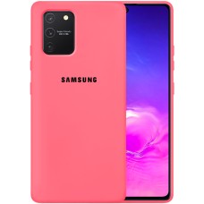 Силикон Original Case Samsung Galaxy S10 Lite (Клубничный)