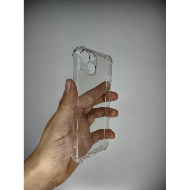Силикон 6D ShutCam Apple iPhone 13 (Прозрачный)