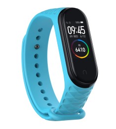 Ремешок Ribbed Style Xiaomi Mi Band 3 / Mi Band 4 (Голубой)