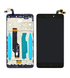 Дисплей для Xiaomi Redmi Note 4X с чёрным тачскрином и корпусной рамкой