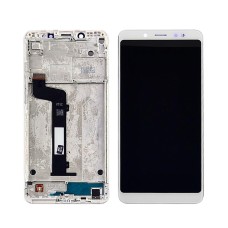 Дисплей для Xiaomi Redmi Note 5/ Note 5 Pro с белым тачскрином и корпусной рамкой