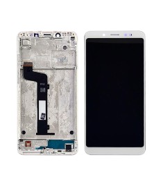 Дисплей для Xiaomi Redmi Note 5/ Note 5 Pro с белым тачскрином и корпусной рамко..